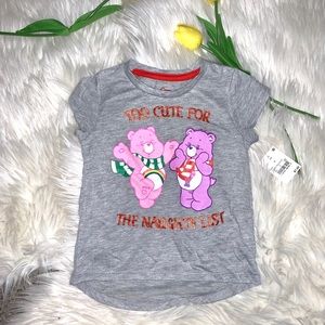 Care Bears Girls 3T Christmas Shirt
